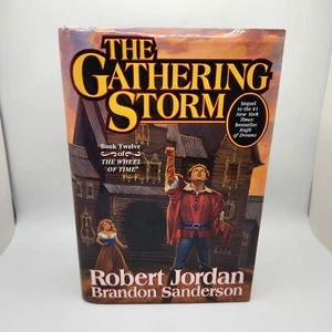The Gathering Storm by Robert Jordan & Brandon Sanderson 1st Ed. Print Signed - Picture 1 of 5