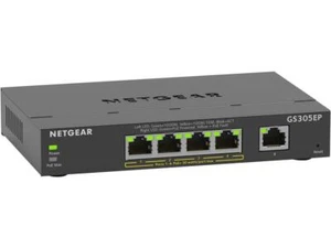 NETGEAR 5-Port Gigabit Ethernet Plus PoE Switch (63W) | GS305EP - Picture 1 of 7
