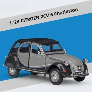 1:24 Scale CITROEN 2CV 6 Charleston Metal Car Model Toys Ornament GIFT IDEA - Picture 1 of 16