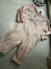 Pink Lace Traditional Now And Embroidery Sleepsuit 0-3 Months