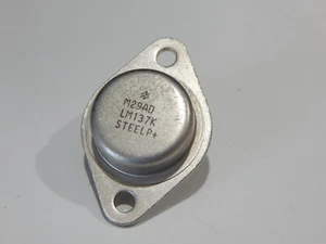 NAT LM137K-STEELP+ Voltage Regulator Adjustable -1.2 TO -37V Bi-Polar TO-3 - Picture 1 of 2