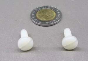 Nylon Pan Head Slotted Machine Screw 10-32 x 3/4" Length, 200 pcs - Picture 1 of 11