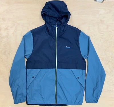 Penfield Men's Rain Jacket With Logo Navy Blue Nylon Cloth waterproof 2 Tone - Image 1 of 2