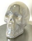 Halloween White Skull 3" x 4" Ceramic Decoration Spooky Holiday Party Home NEW