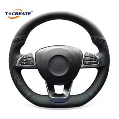 DIY Steering Wheel Cover for Mercedes Benz C200 C250 C300 B250 B260 #0101 - Image 1 of 4