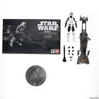 Figurine articulée vélo S.H. Figuarts Star Wars Scout Trooper Speeder jouet BANDAI 150 mm