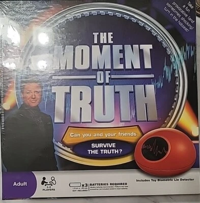 The Moment of Truth Game Adult Party Game New Factory Sealed - Image 1 of 2