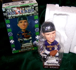 Rare Joe Girardi Peoria Spalding Irish Bobblehead 150 Years Catholic Education - Picture 1 of 2