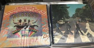 2 Beatles Open Reel Tapes Abbey Road Magical Mystery Tour Vintage Music Japan - Picture 1 of 5
