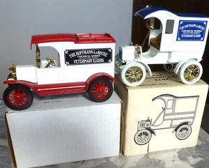 Set of 2 The Hoffmann LaRoche Chemical Works Diecast 1905 & 1913 Ertl Banks - Picture 1 of 4