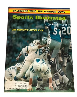 Sports Illustrated Super Bowl V Baltimore Colts Champs Vs Dallas Cowboys 1/25/71 - Image 1 of 4