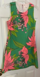 Julie Brown NYC Sleeveless Shift Dress Multi-color Women's Size 4 - Picture 1 of 8