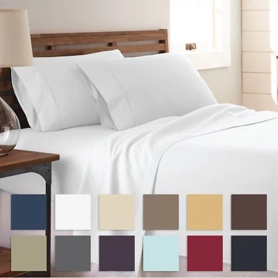 All Season Ultra Soft 4 Piece Bed Sheet Set by Kaycie Gray Basics Collection