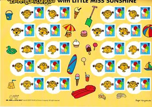 STAMPS GB SMILER SHEET BALLOON LITTLE MISS SUNSHINE 2009 ( LS 62 ) MNH - Picture 1 of 1