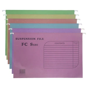 Hanging Suspension Files Tabs Insert Filing Cabinet A4 or Foolscap Folders - Picture 1 of 20