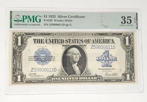 (LD) $1 1923 Silver Certificate  Fr#238 Woods/White - Picture 1 of 6