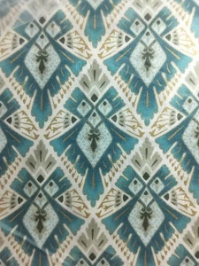 Renaissance Cyan Gold Deko Eleganz Jason Yenter Baumwollstoff bty oder Bolt 16yd - Bild 1 von 6