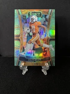 Jalin Hyatt 2023 Select Draft Picks Rookie Dragon Scale Prizm SSP #8 Tennessee - Picture 1 of 2