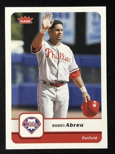 2006 Fleer #257 Bobby Abreu Philadelphia Phillies Baseballkarte - Bild 1 von 2