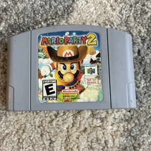 Mario Party 2 N64 - Not For Resale - Nintendo 64 (Demo Cart) RARE & Authentic - Picture 1 of 3