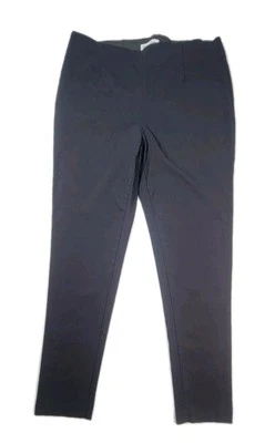 Calvin Klein Women's Dress Pants Size 10 Black Slim Fit Elastic Waist - Image 1 of 4