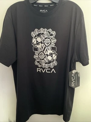 New RVCA Sport Workout Loungewear Casual Men's Soft Stretch Tee Shirt Size M - Image 1 of 4