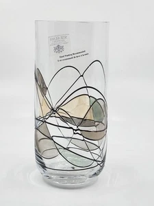 Stil Glass Romania Mosaic Stained Highball Tumbler - Picture 1 of 9