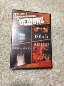 4 MOVIE MIDNIGHT MARATHON PACK DEMONS DVD NEW LONG TIME DEAD DEVIL WHISPER - Imagen 1 de 2