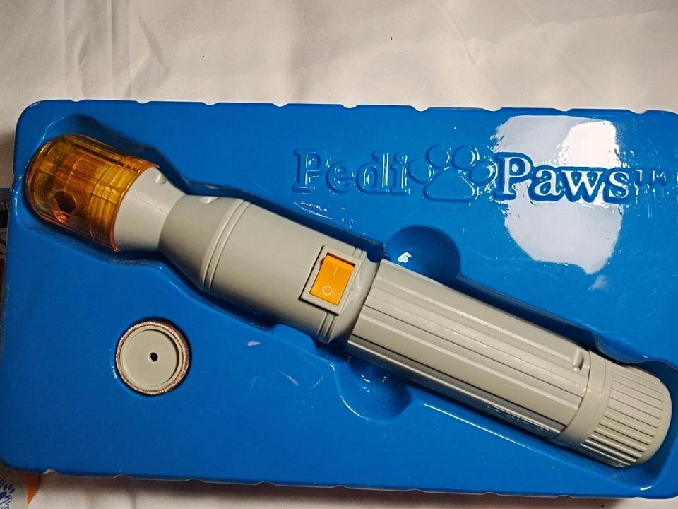 Pedi Paws Dog Cat Nail Trimmer Grinder for Pets Hardly Used - Image 1 of 4