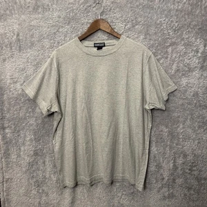 Camiseta básica de cuello redondo gris Lands End para mujer talla XL  - Imagen 1 de 4