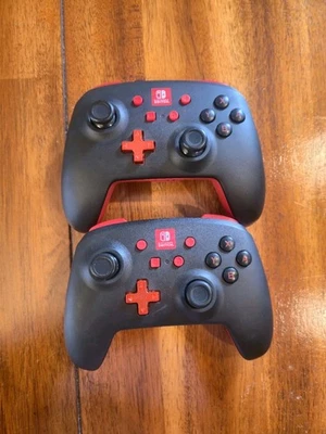 Power A Wireless Controller for Nintendo Switch x2 LOT AWESOME - Image 1 of 4