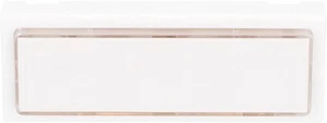 Bouton unitec klingel, surface avec homonyme, illuminé, blanc - Afbeelding 1 van 1