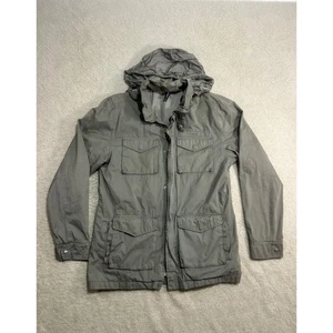 Chaqueta utilitaria RVCA para hombre grande verde militar abrigo de campo con capucha - Imagen 1 de 10