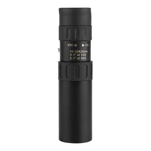 10-30x25 Zoom Night Vis-ion Monocular High Definition Telescope FG - Picture 1 of 9