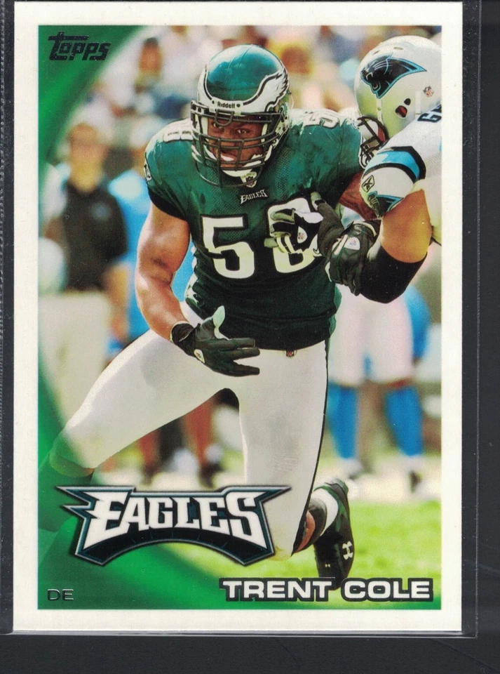 Topps 2010 - Trent Cole #256 Eagles Foto 1 de 1