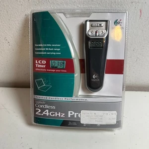 Logitech Inalámbrico 2.4 GHz LCD Temporizador Pantalla Inalámbrico Láser Presentación Control Remoto - Imagen 1 de 4