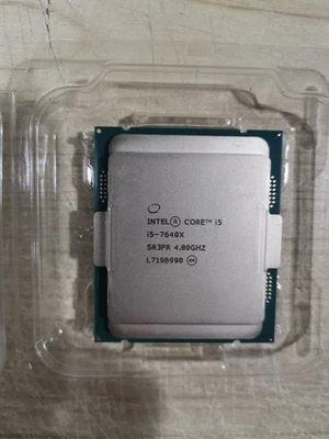 New Intel Core i5-7640X X-series Quad Core 4.00GHz LGA2066 SR3FR CPU Processor - Image 1 of 2