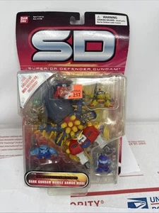 Vintage Bandai SD Dark Gundam Mobile Armor Action Figure New on Card - Picture 1 of 15