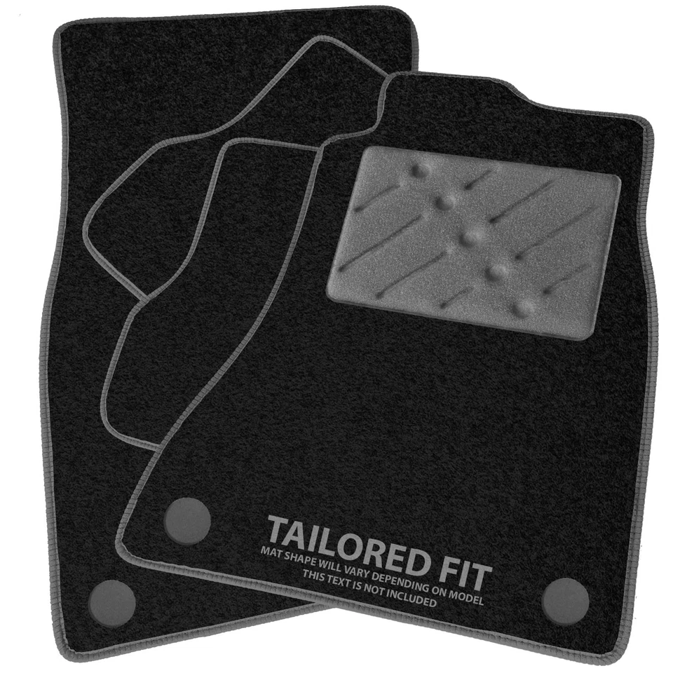 To fit Toyota Alphard 2002-2008 Car Mats Black Tailored [RCW] - Image 1 of 1