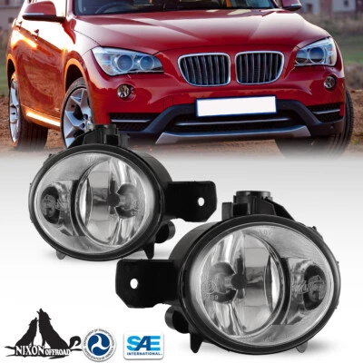 Par de luces antiniebla para BMW X1 2012-2015 2007-2010 BMW X3 2007-2010 BMW X5 con bombillas Foto 1 de 4