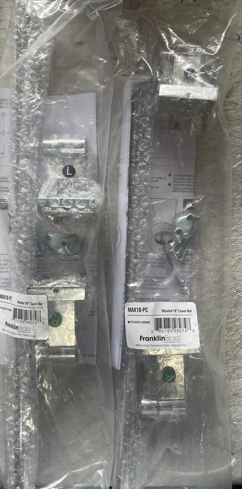 Franklin Brass Maxted 18 In. Towel Bar in Polished Chrome Max18-pc