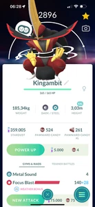 Pokémon Kingambit XXL - COMERCIO 20k polvo de estrellas - Imagen 1 de 1