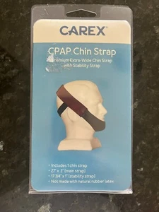 Carex Premium Extra-wide CPAP Chinstrap, Ruby Red - Picture 1 of 3