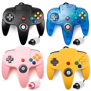 Mando Gamepad Clásico N64 con Joystick Actualizado para Sistema de Videojuegos N64 - Imagen 1 de 39