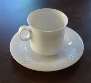 Hutschenreuther Coffee Cup and Saucer-Scala Bianca Design - Picture 1 of 5