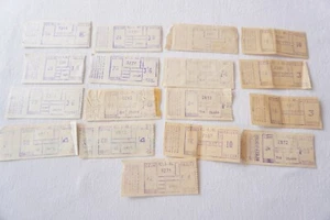 CIE Irish Ireland TIM Machine Bus Tranvía Colección de Billetes - Imagen 1 de 5