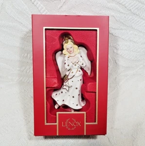 LENOX 2024 HEAVENLY ANGEL PORCELAIN CHRISTMAS ORNAMENT - NEW IN BOX - Picture 1 of 18