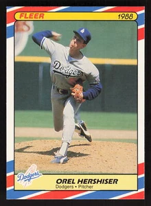 Orel Hershiser 1988 Fleer SuperStars #15 Los Angeles Dodgers |0106 - Picture 1 of 2