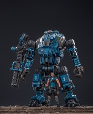 JOYTOY 1/18 Free Man Tactical Mecha Blue Robot Model & Driver Figure US SHIPPING