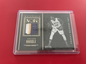 2016-17 NOIR MATERIALS PATCH JERSEY 02/25 Julius Randle